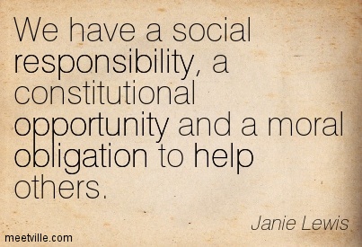 social responsibility quotes